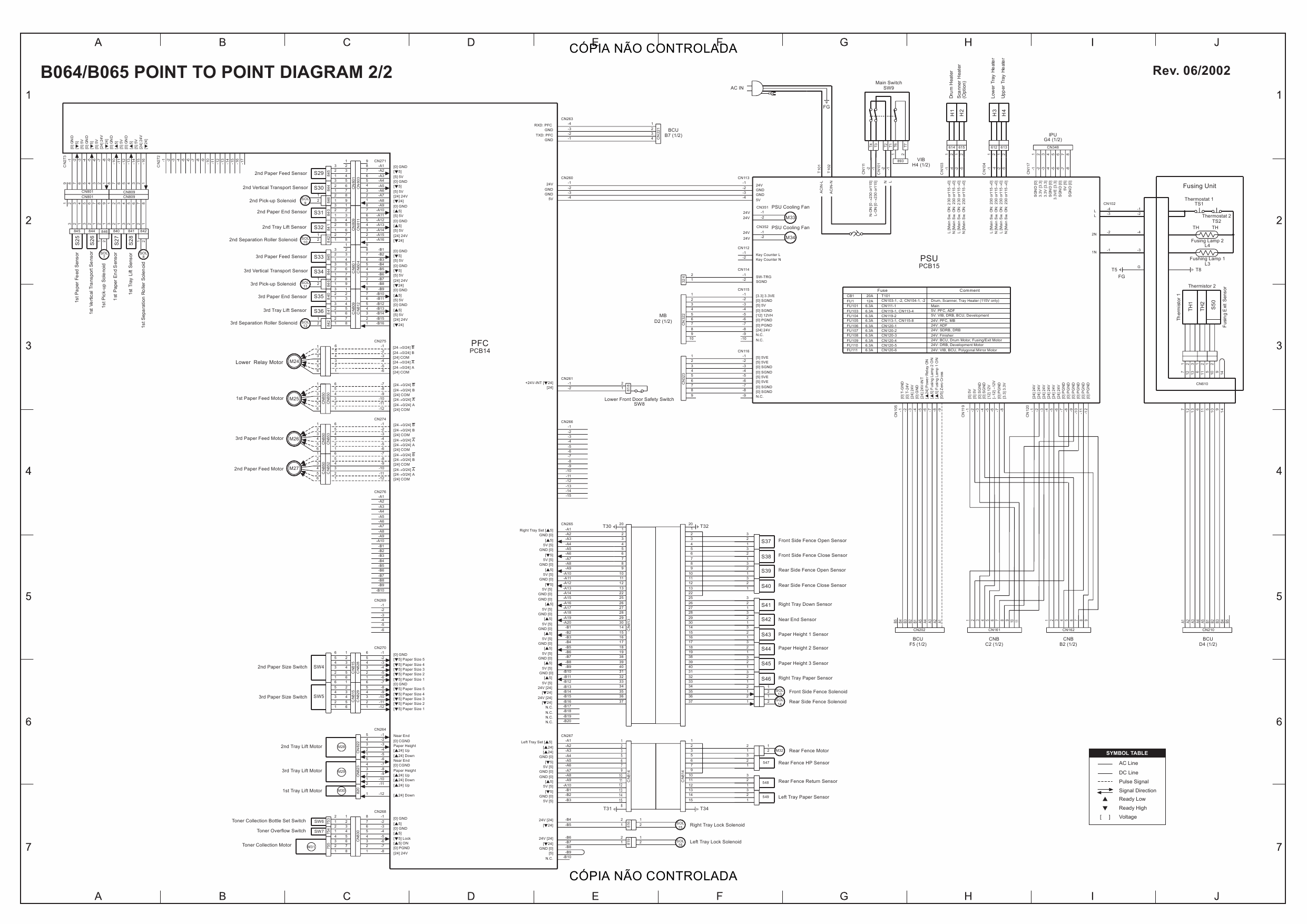 RICOH Aficio AP-900 G126 Circuit Diagram-2